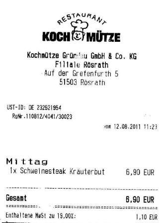 igpb H�ffner Kochm�tze Restaurant